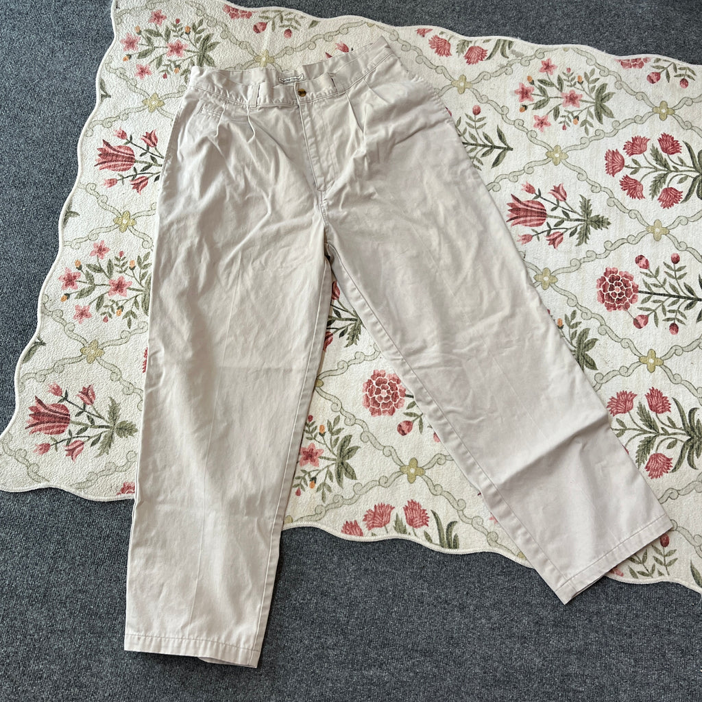 Vintage Tan Trousers (34” waist)