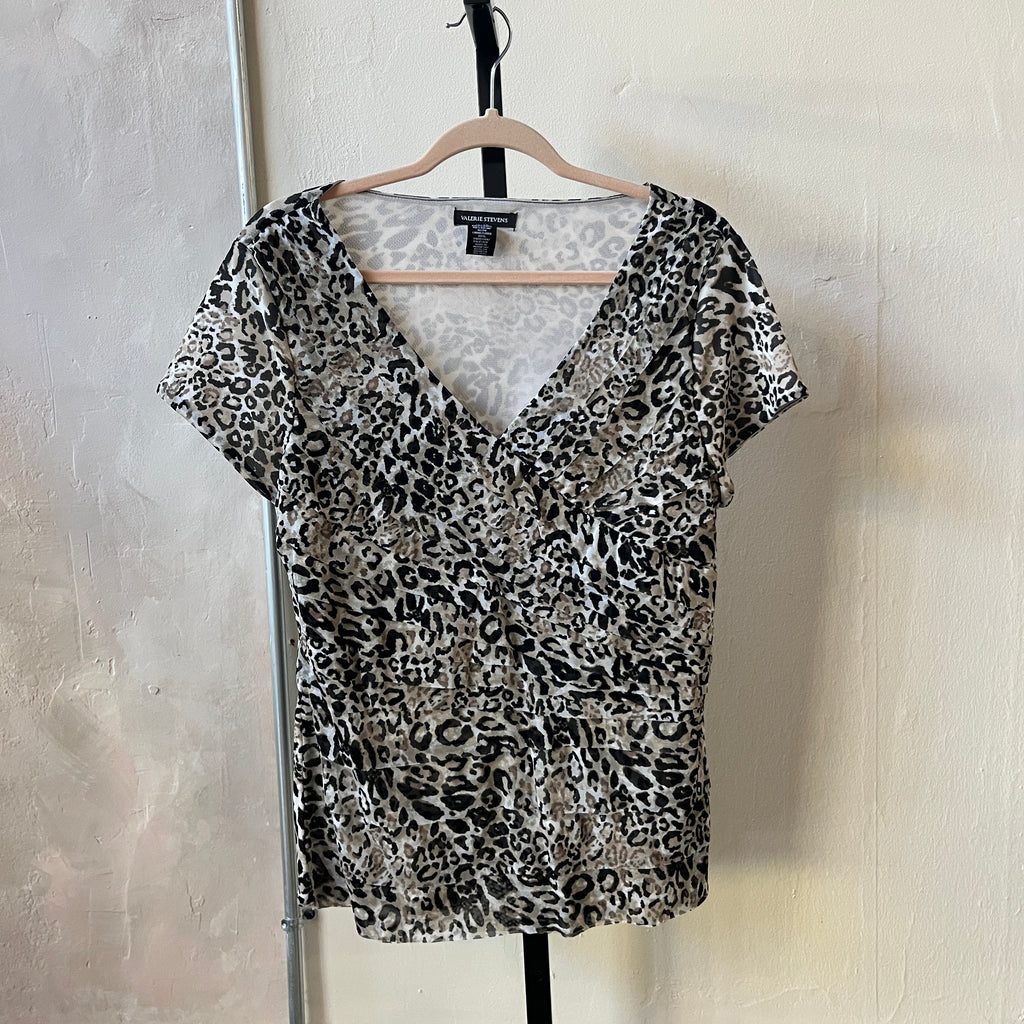 Animal Print Shirt (XL)
