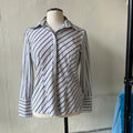 Striped Button Up (M)