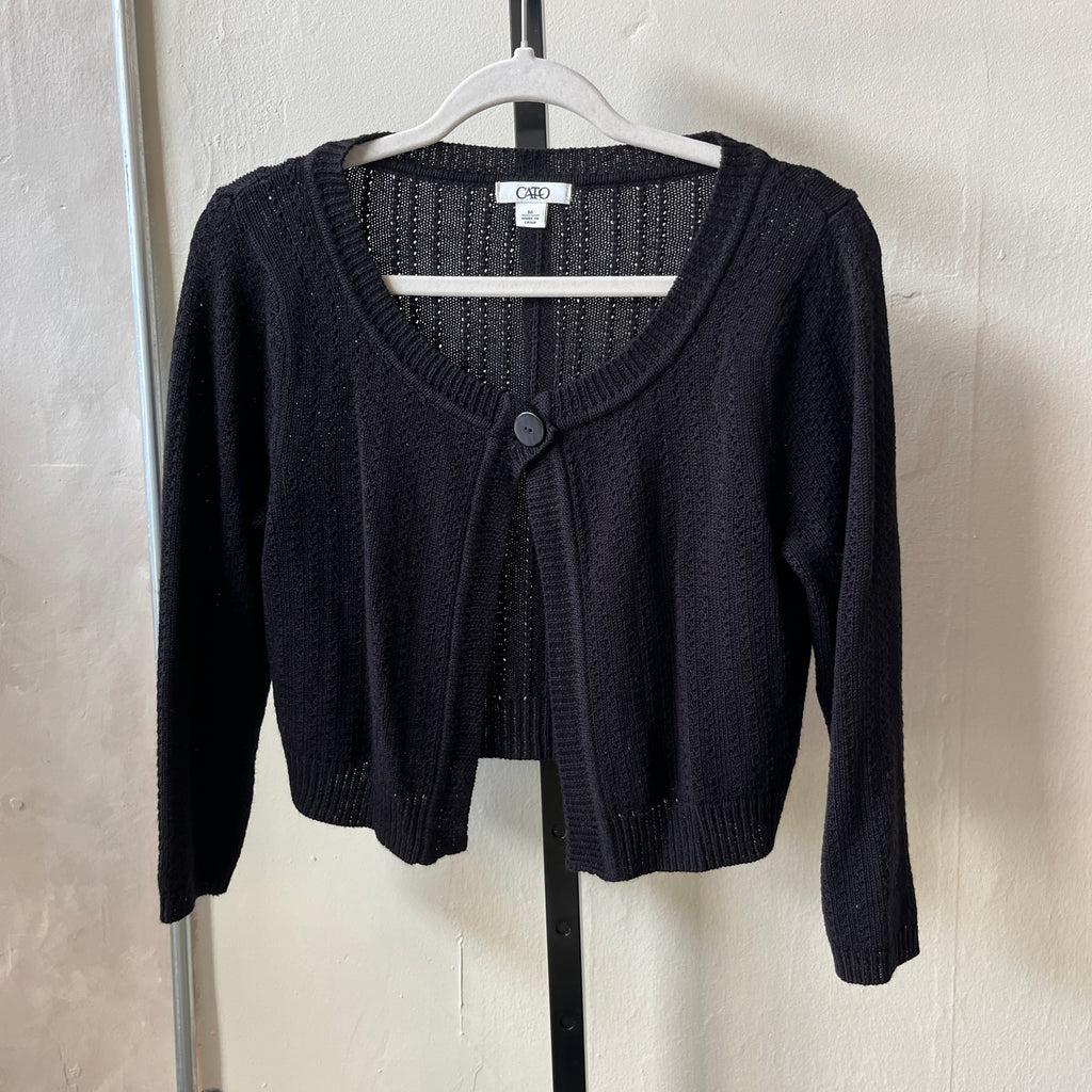 Black Cardigan (M)