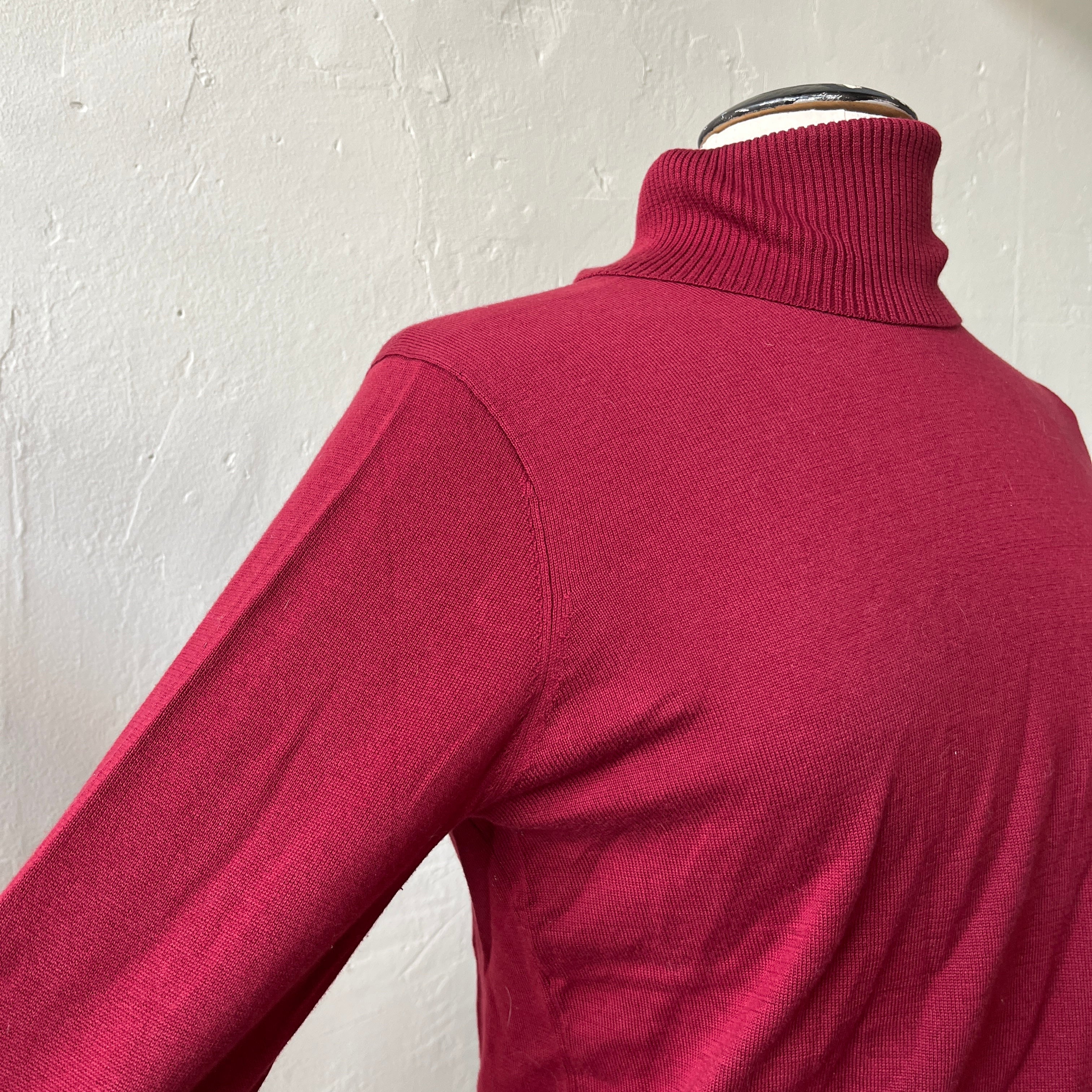 Red Turtleneck (L)