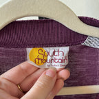 Purple Henley (L)