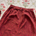 Red Skirt & Scarf (M)