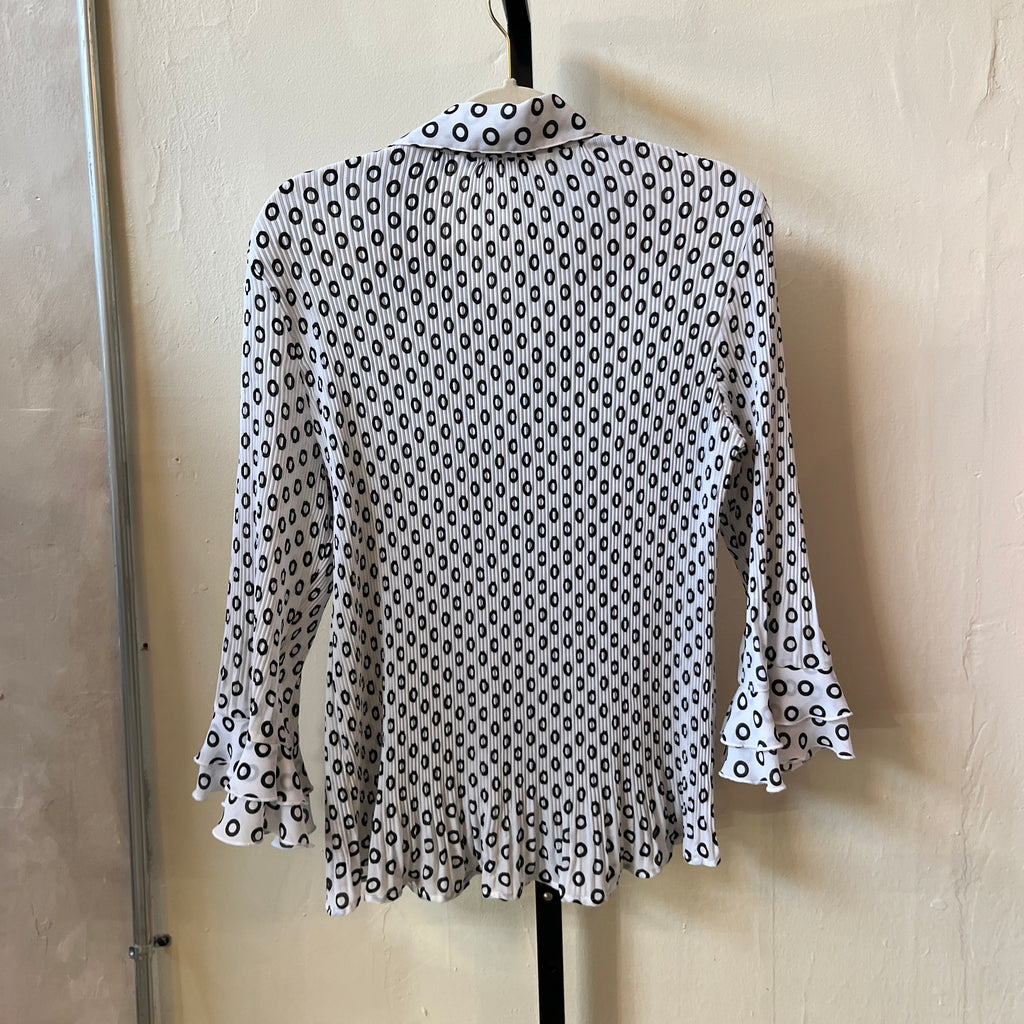 Polka Dot Button Up (L)