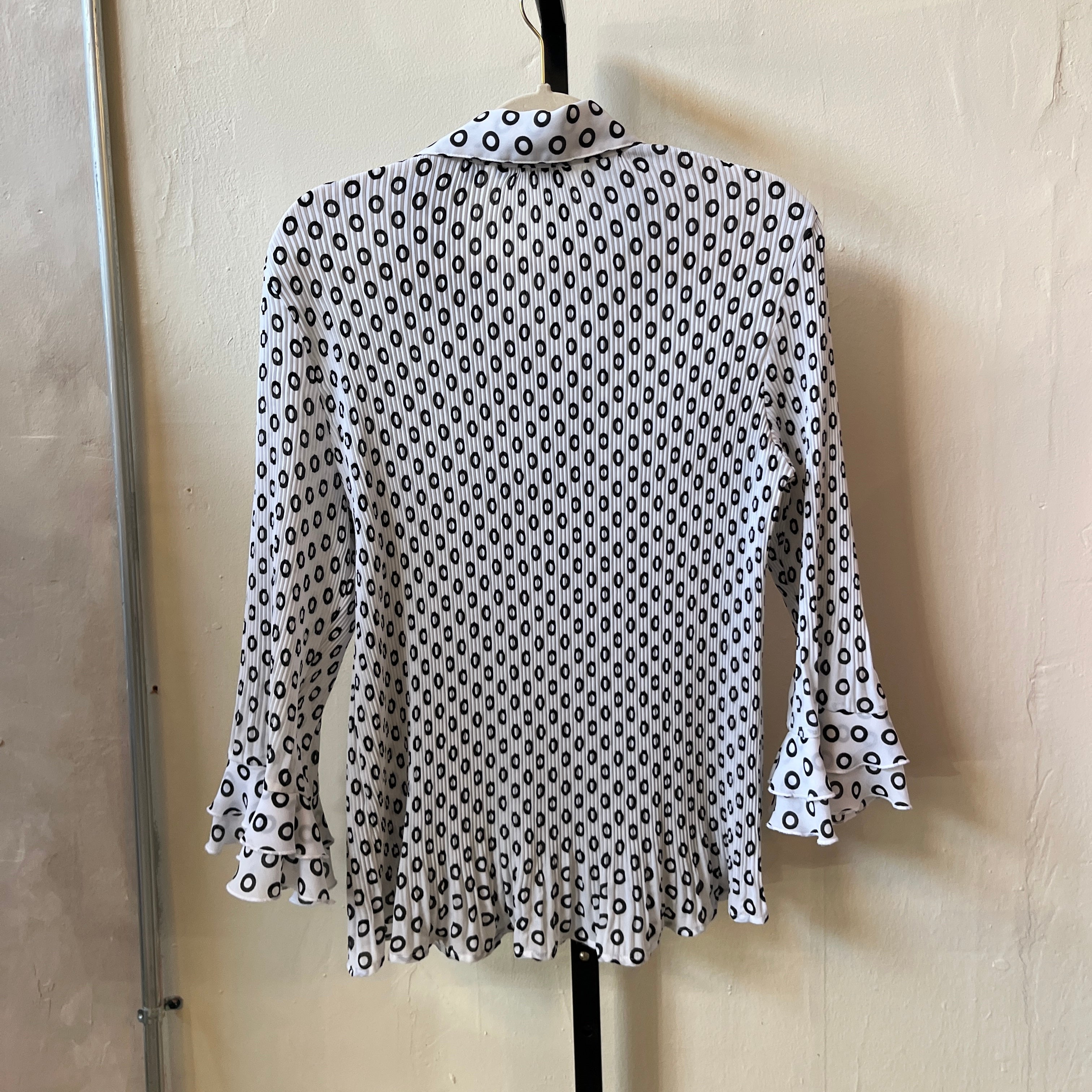 Polka Dot Button Up (L)