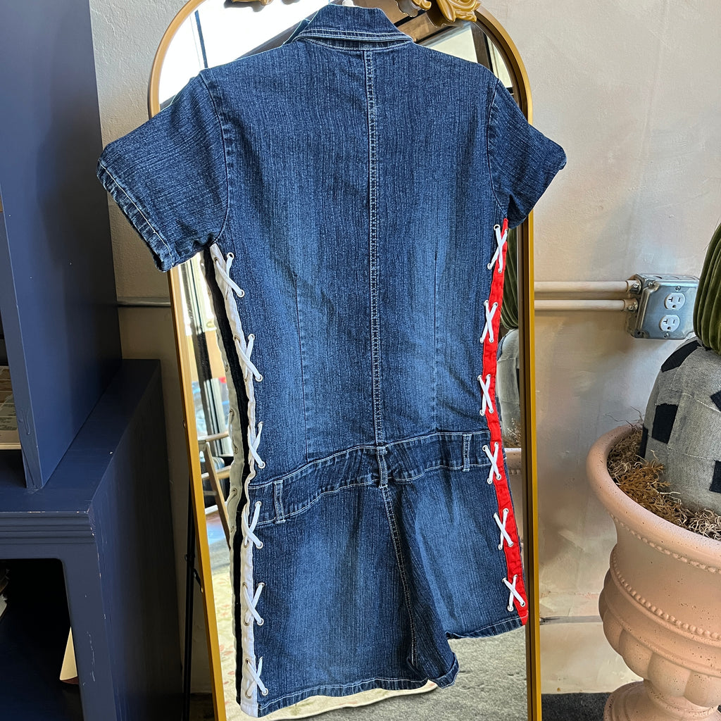 Denim Vintage Romper (M)