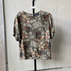 Green Patterned Blouse (M)