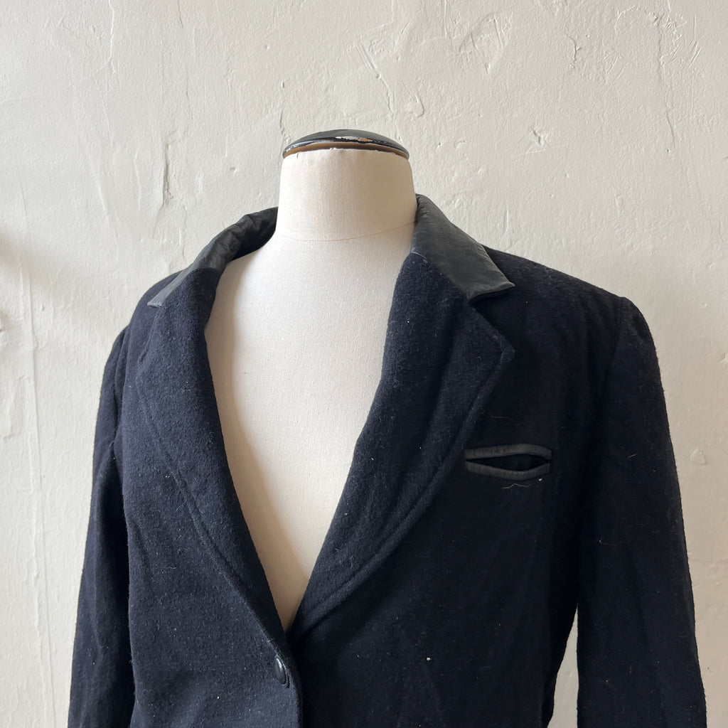 Wool/Leather Blazer (10)