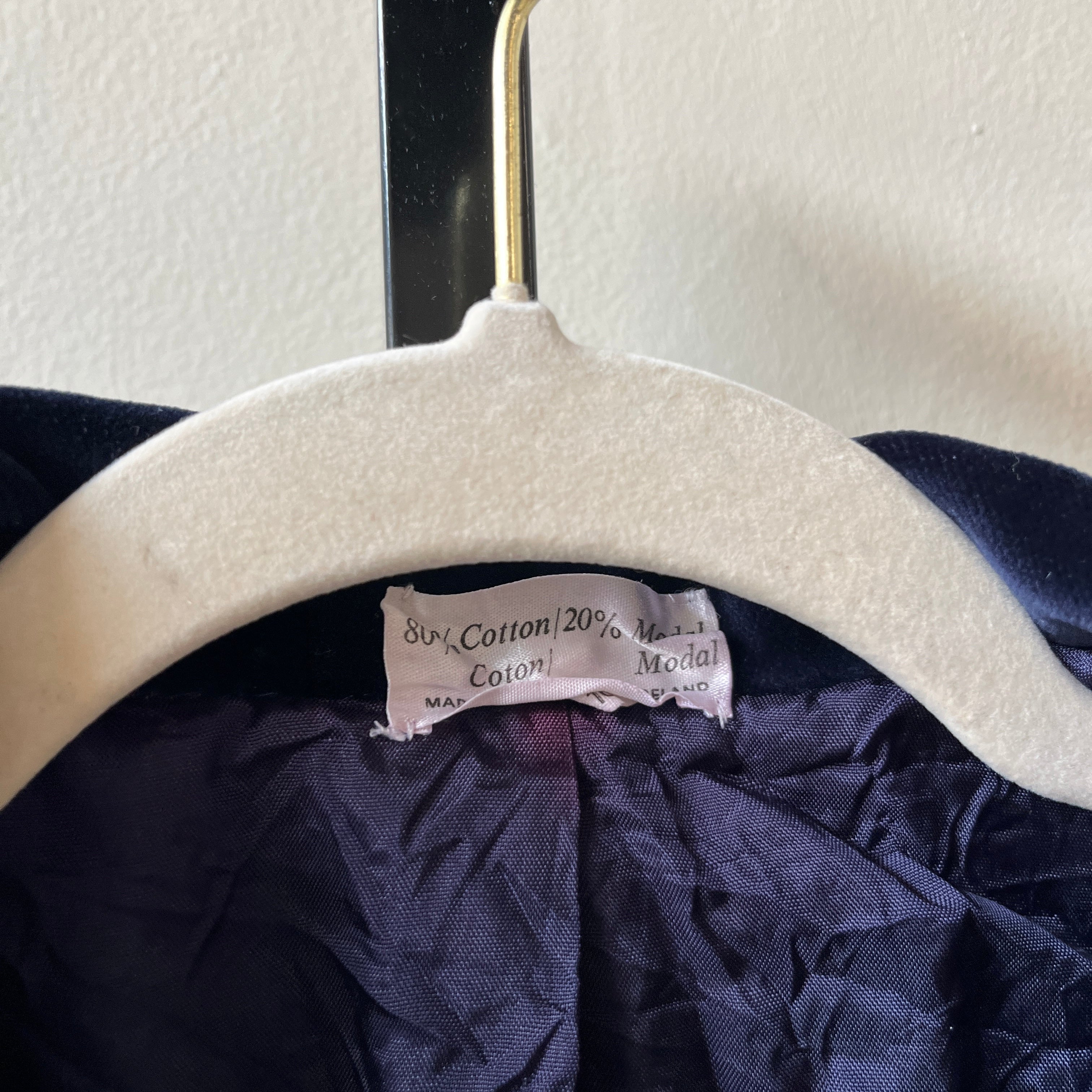 Velvet Blazer (S)