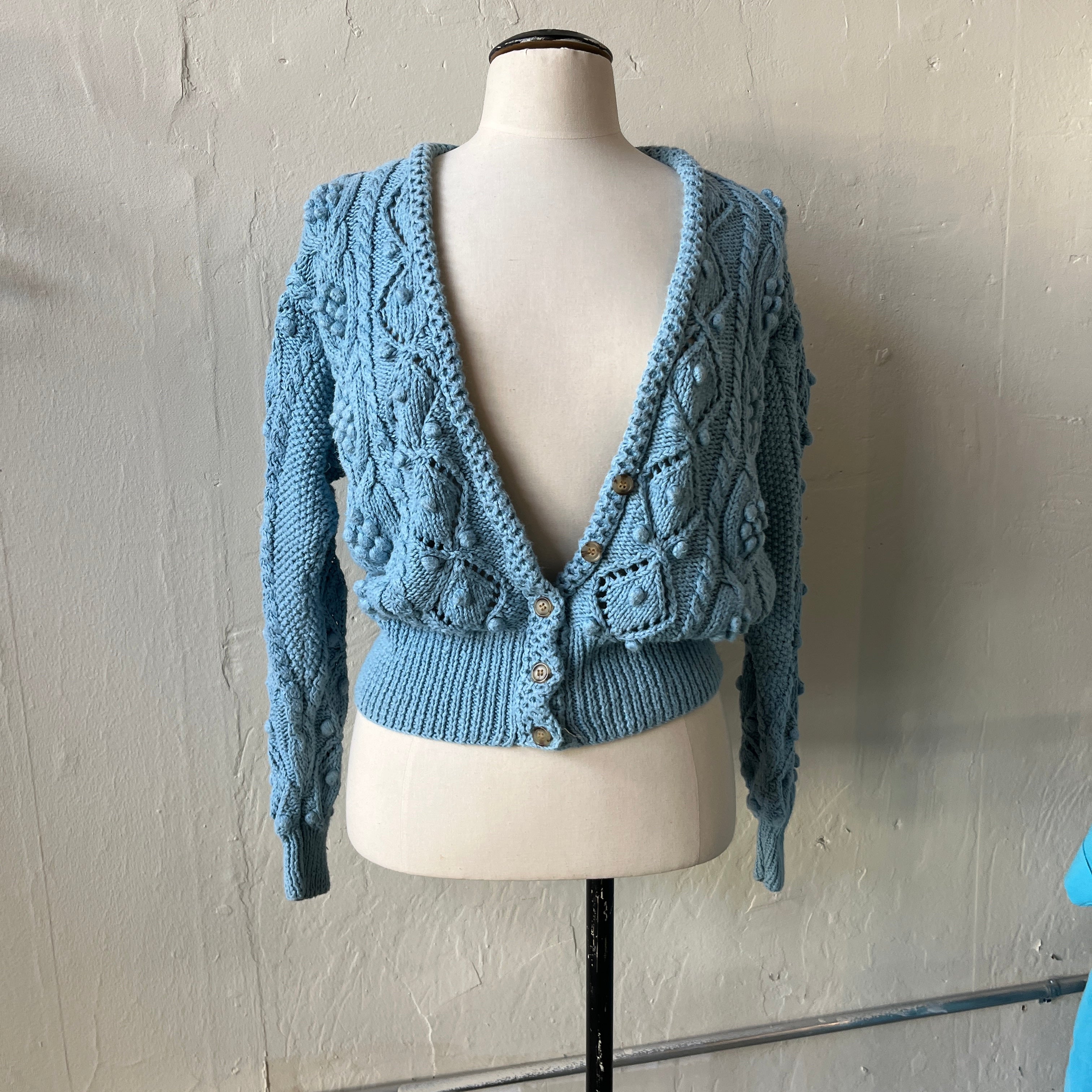 Blue Cardigan (S)