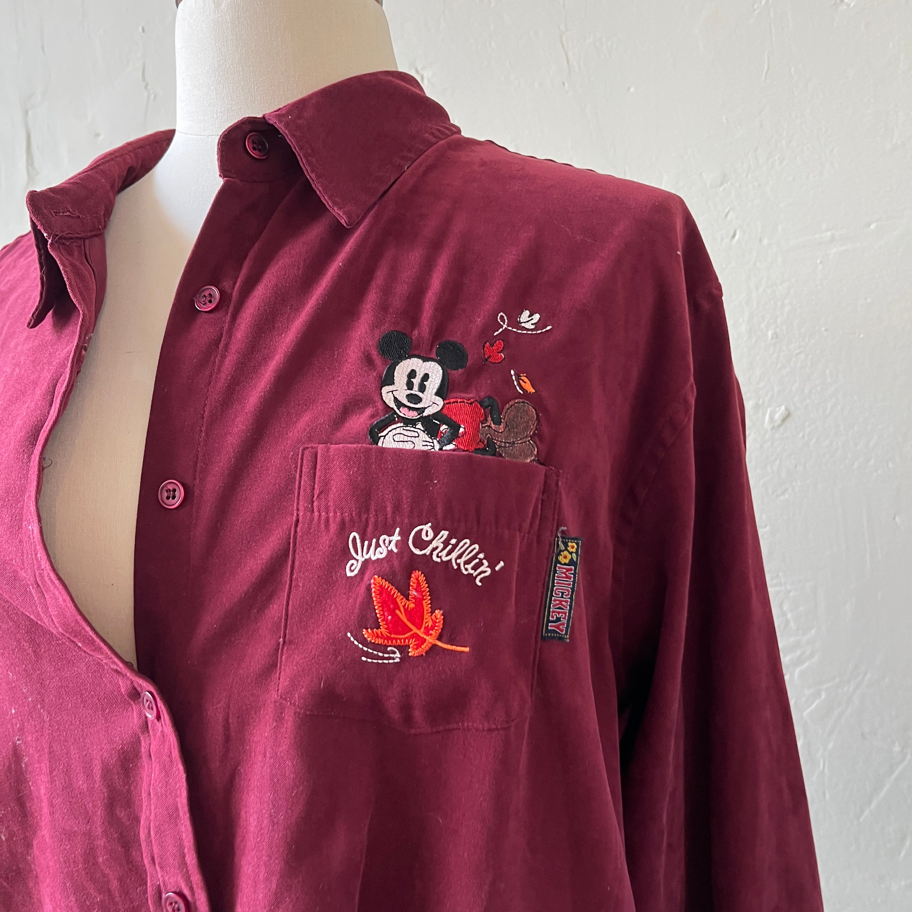 Mickey Button Up (XL)