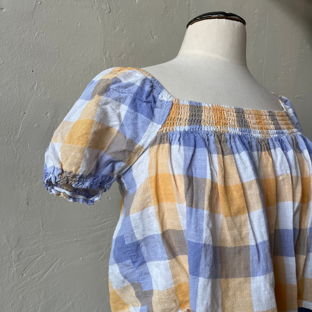 Plaid Crop Top (M)