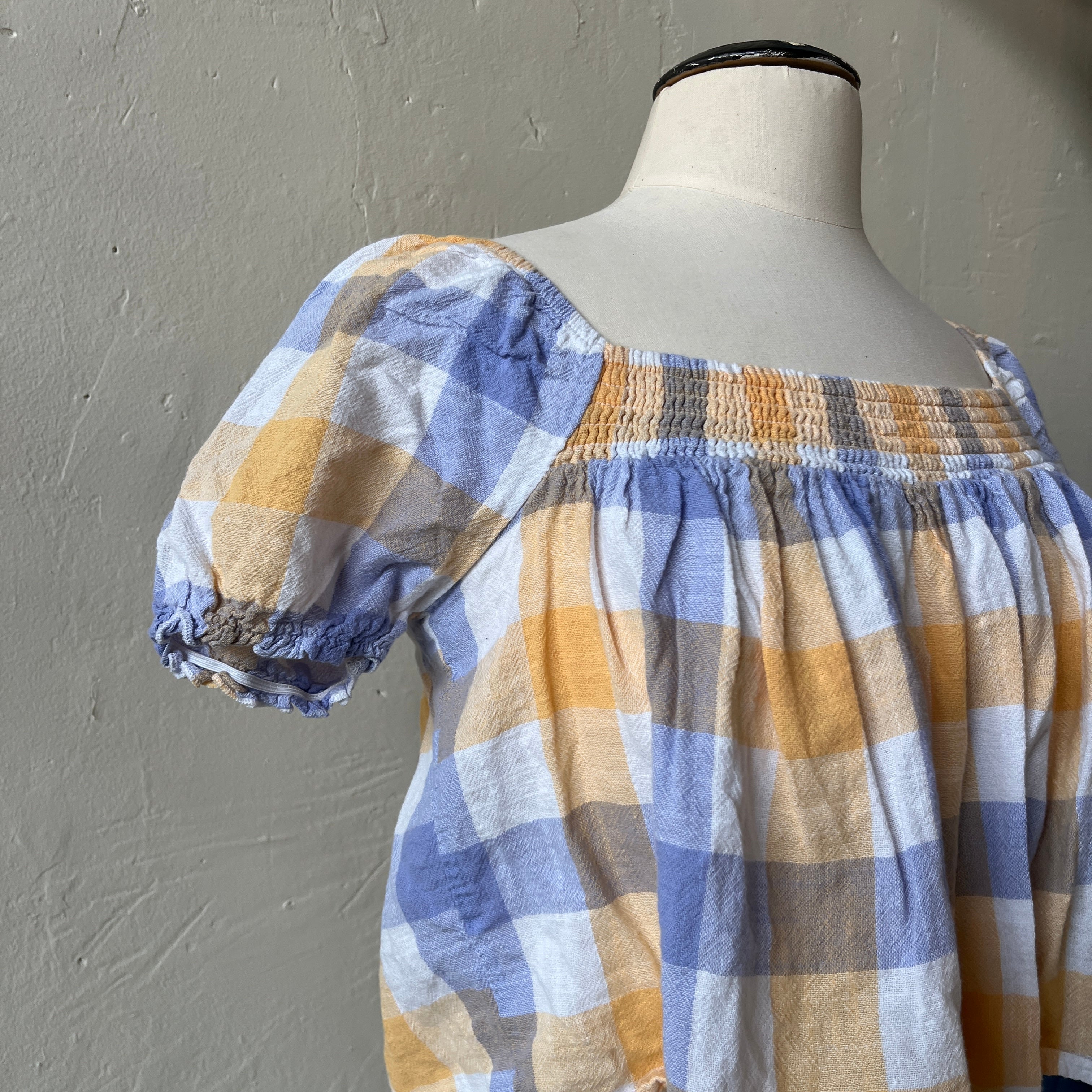 Plaid Crop Top (M)