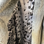 Faux Fur Coat (L)