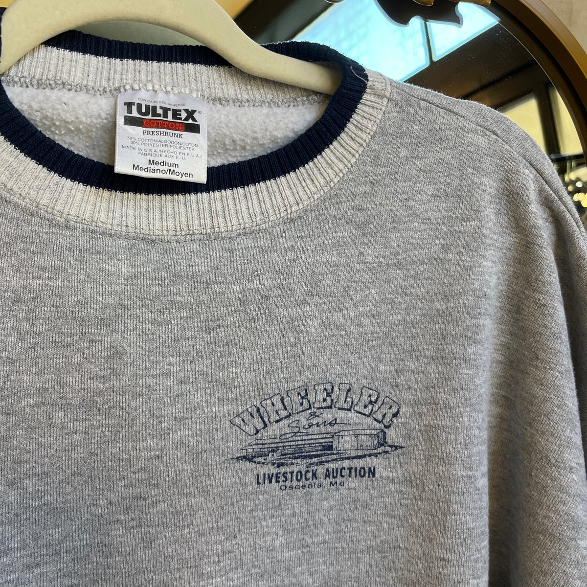 Heather Gray Sweatshirt (M)