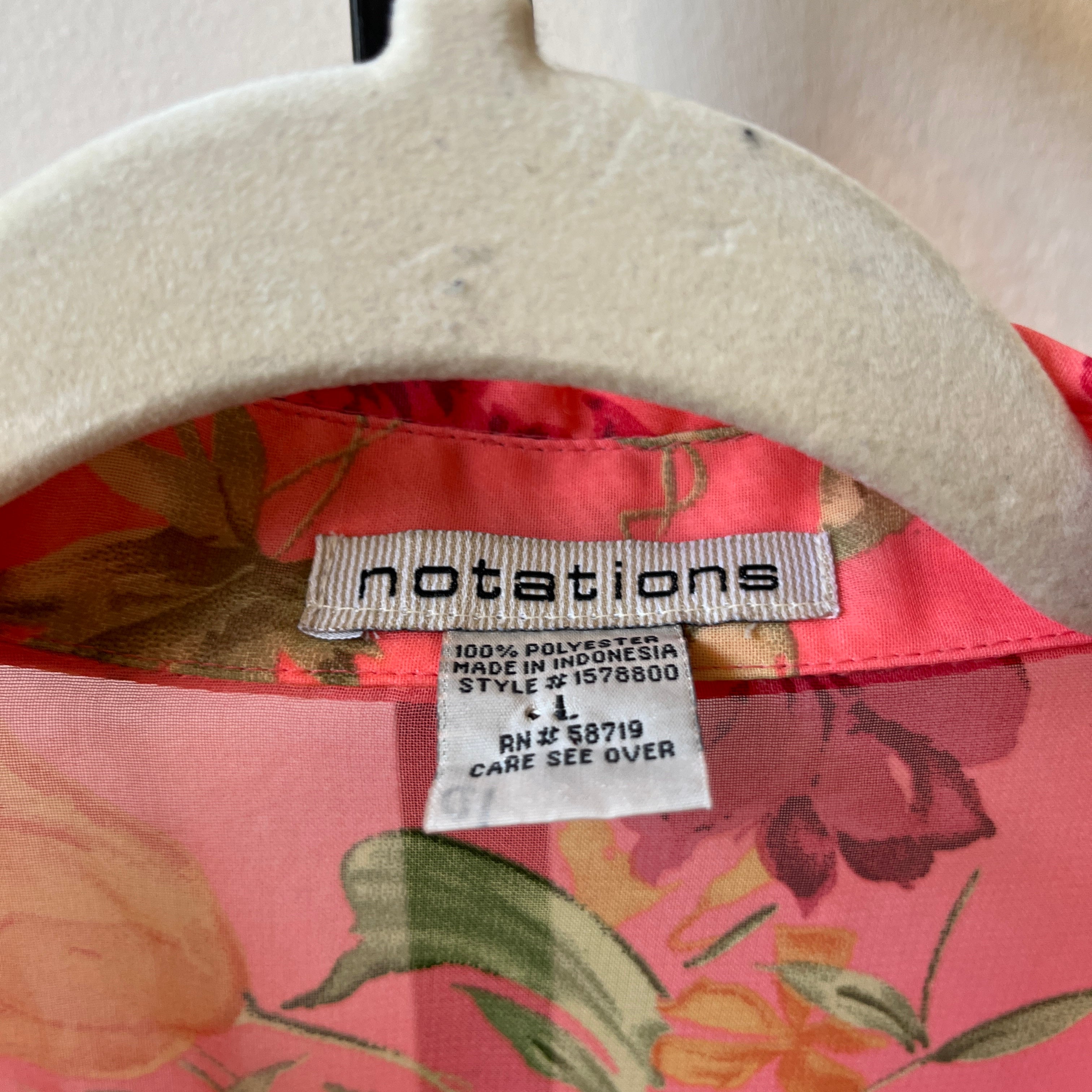 Floral Blouse (L)