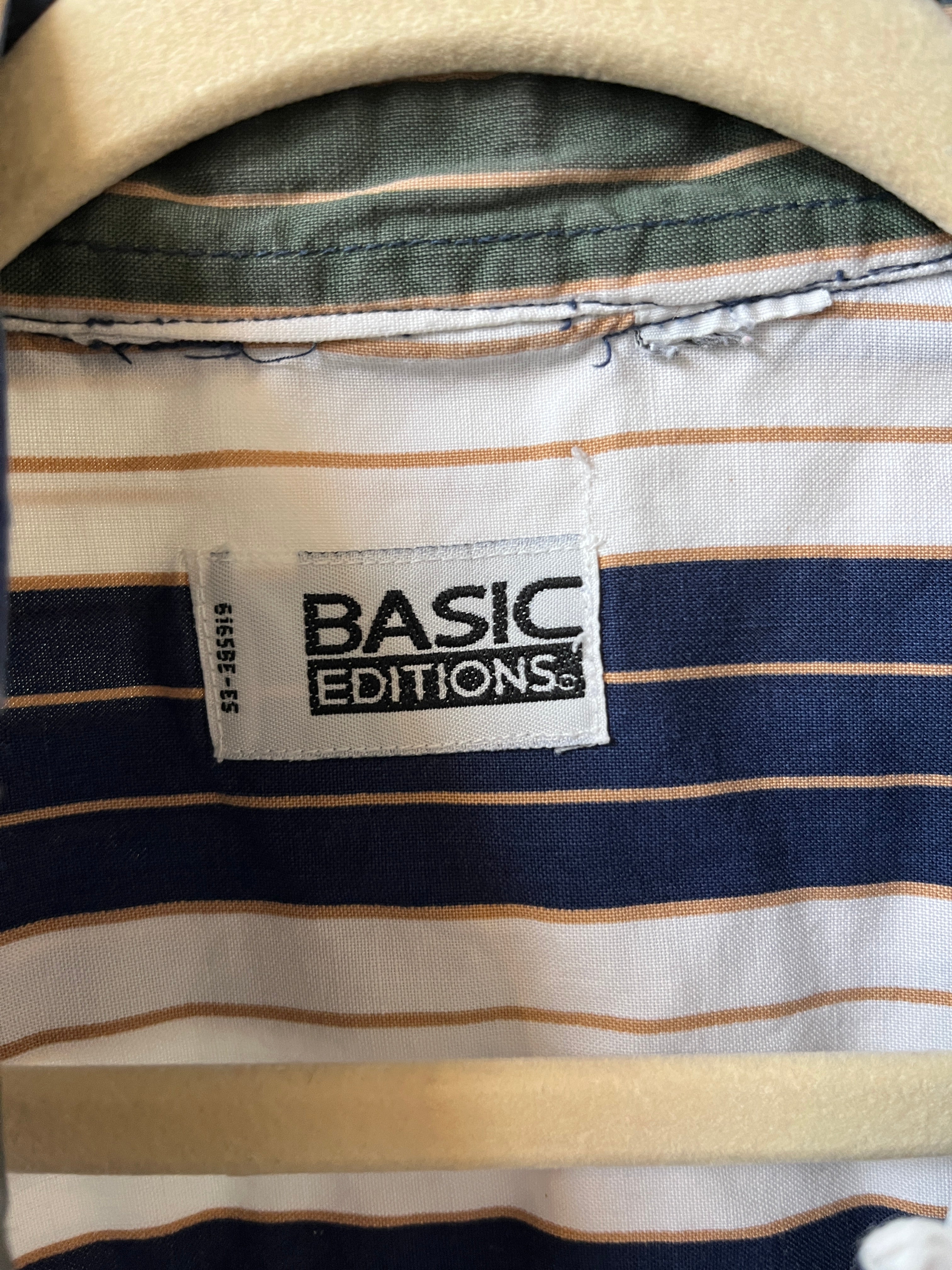Striped Button Up (L)