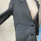 Striped Blazer (M)