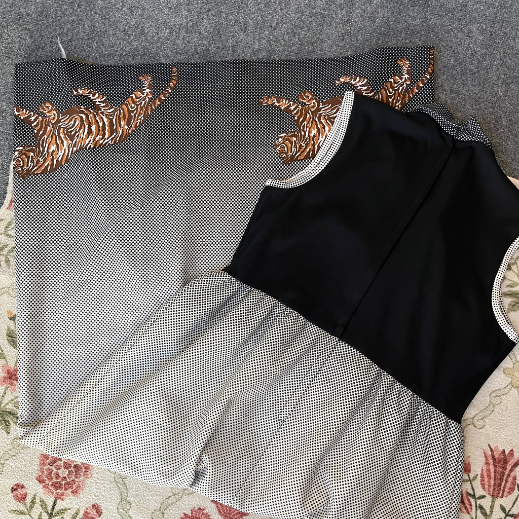 Black & White Vintage Dress (M)