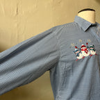 Christmas Button Up (L)