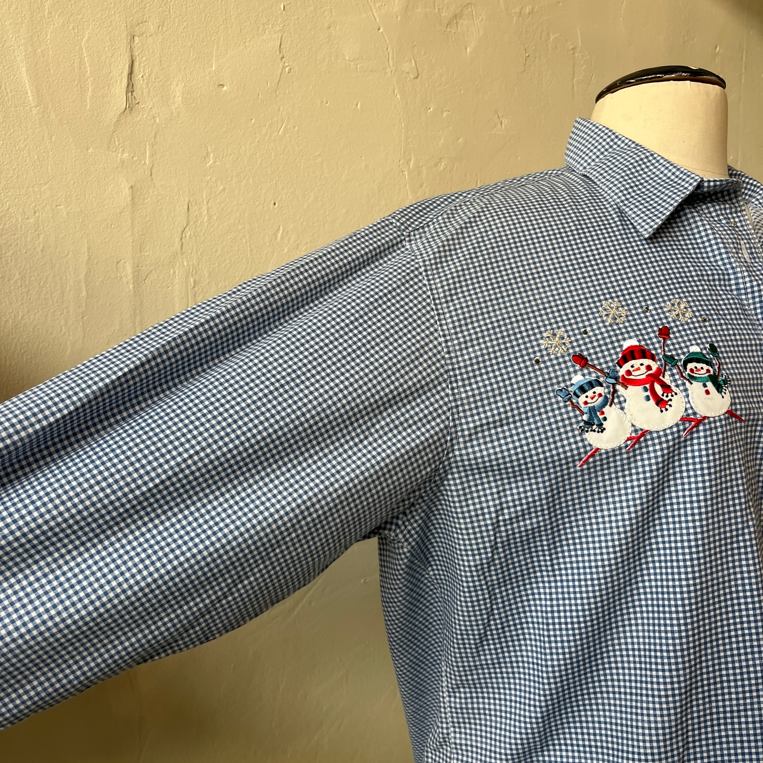 Christmas Button Up (L)