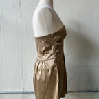 2000s Gold Dress (S)