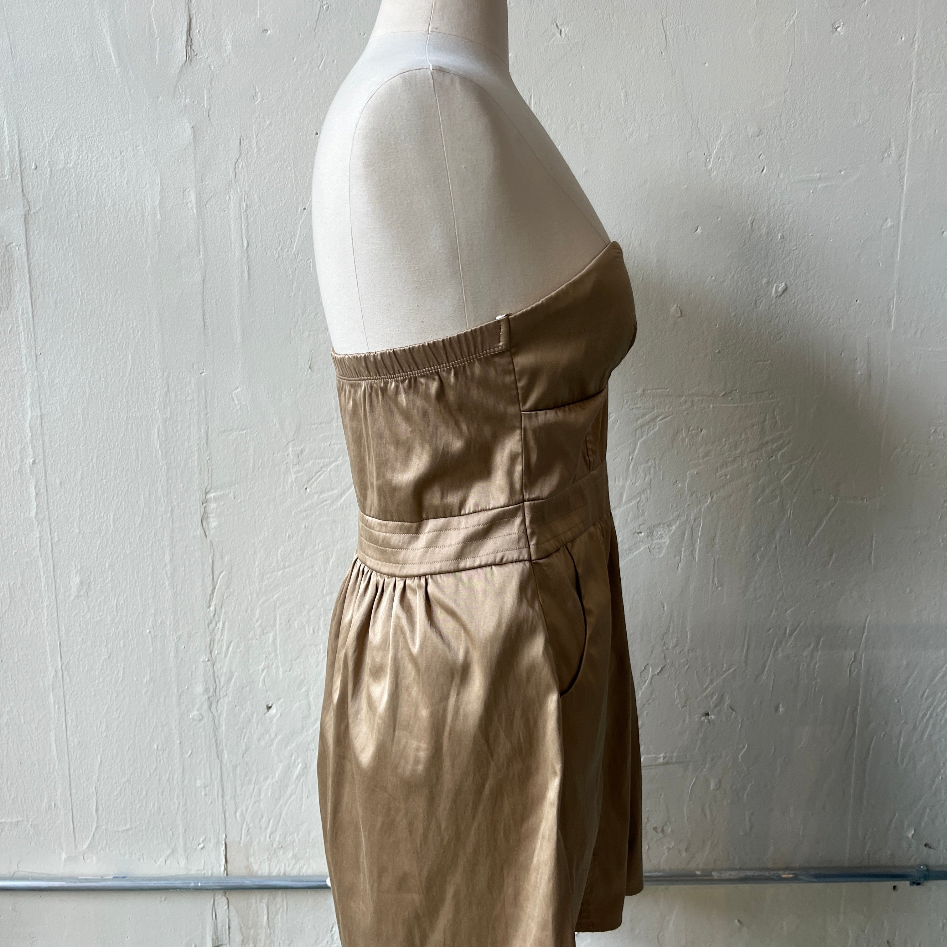 2000s Gold Dress (S)