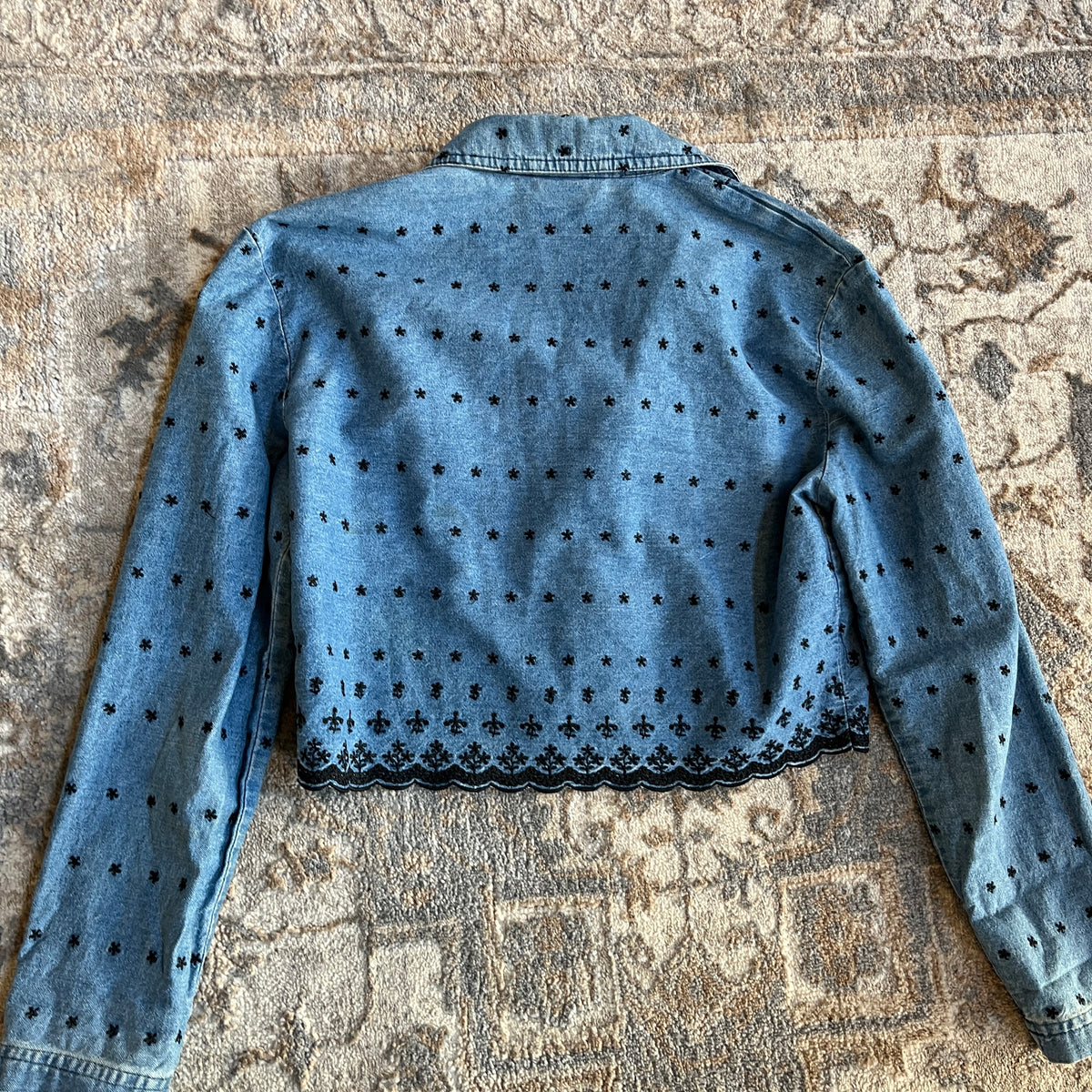 Denim Crop Top (S)