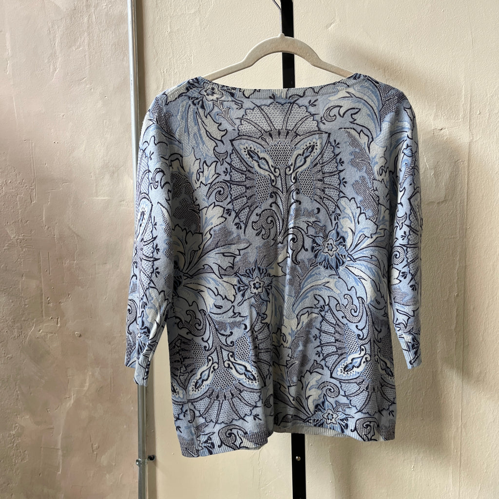 Blue Cashmere Sweater (M)