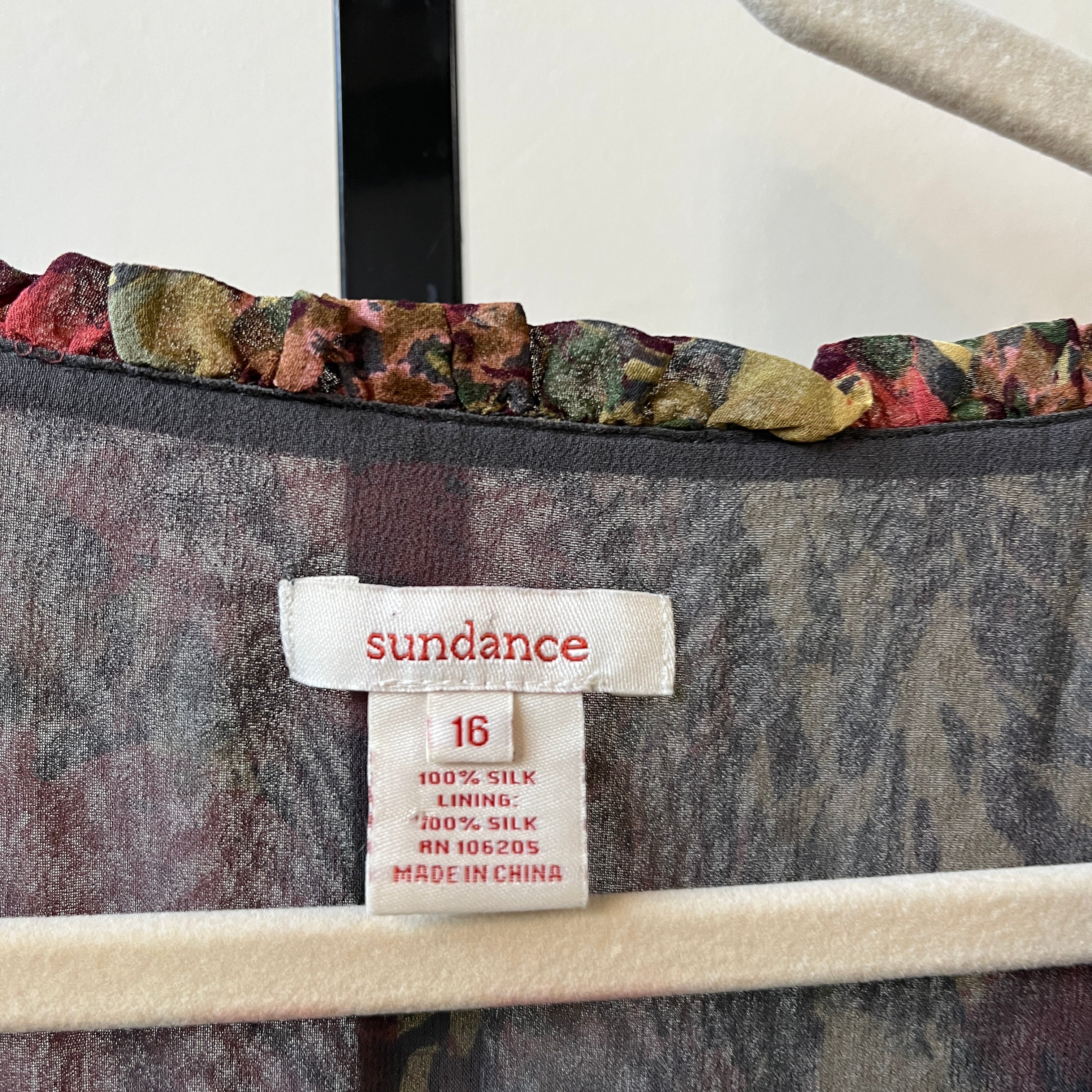 Sundance Silk Dress (L)