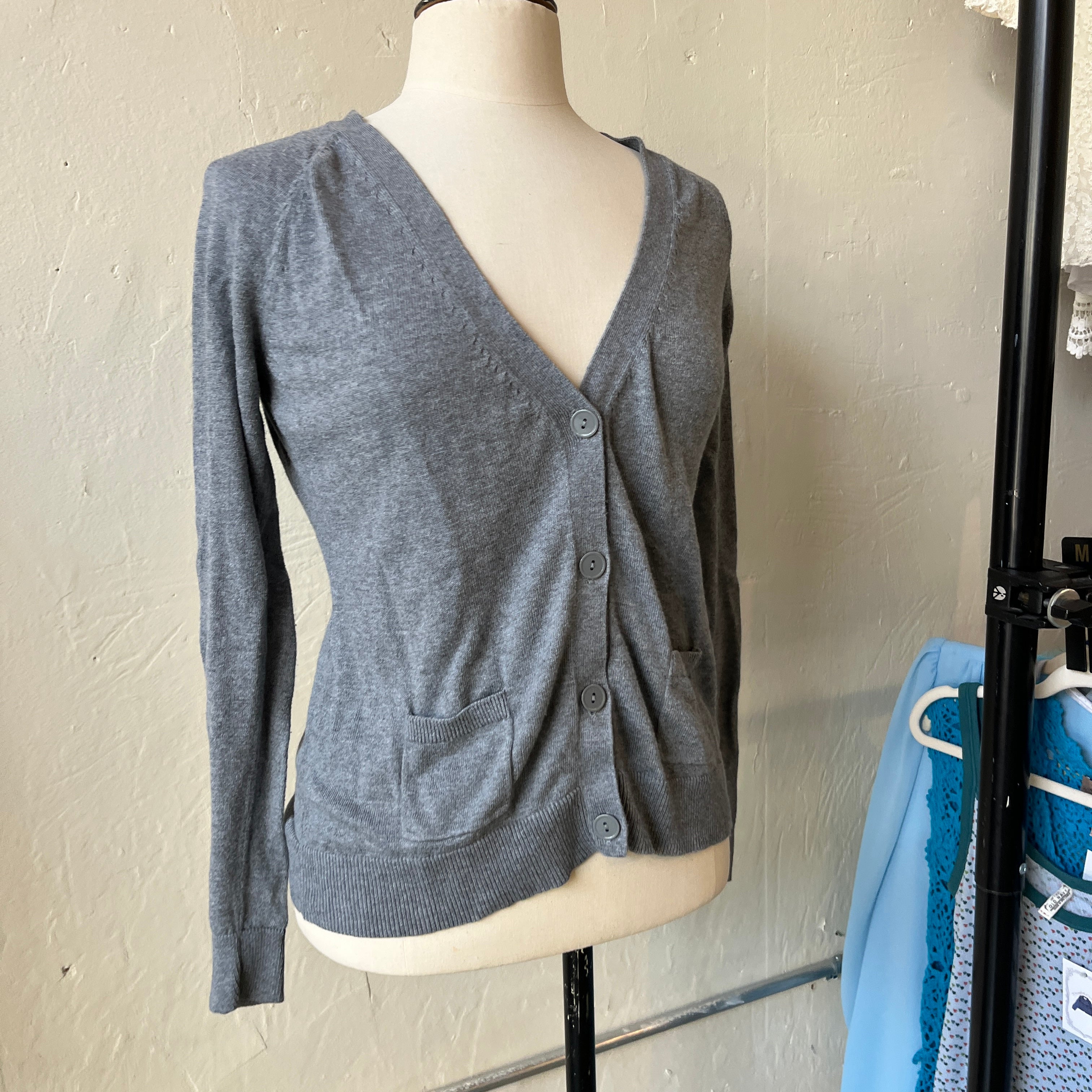 Gray Cardigan (M)