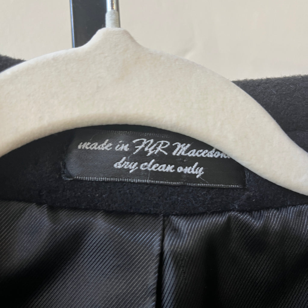 Wool Cashmere Trench (XL)