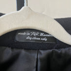 Wool Cashmere Trench (XL)