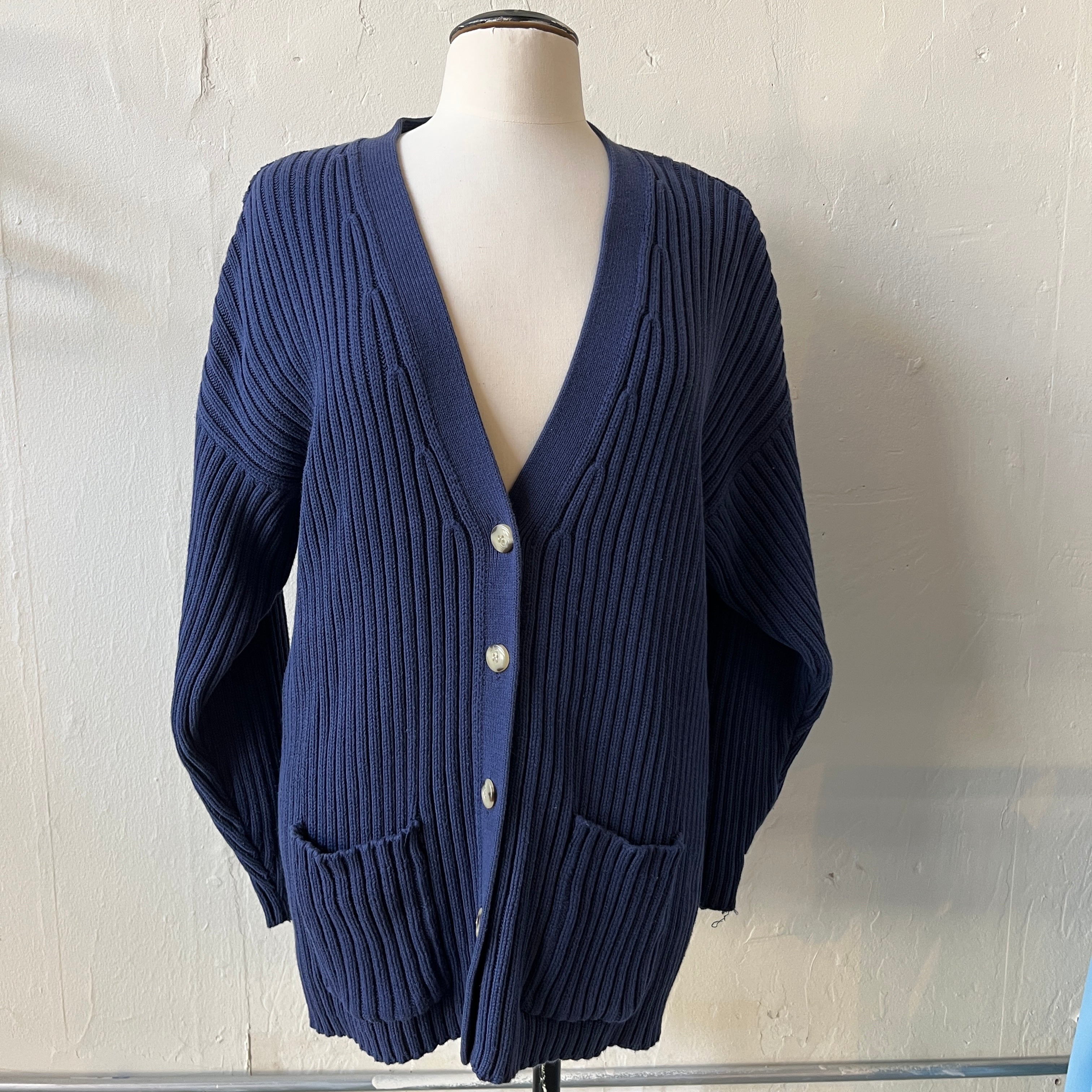 Blue Cardigan (M/L)