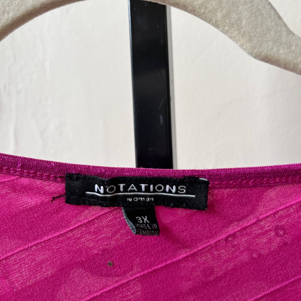 Y2K pink tank (3X)