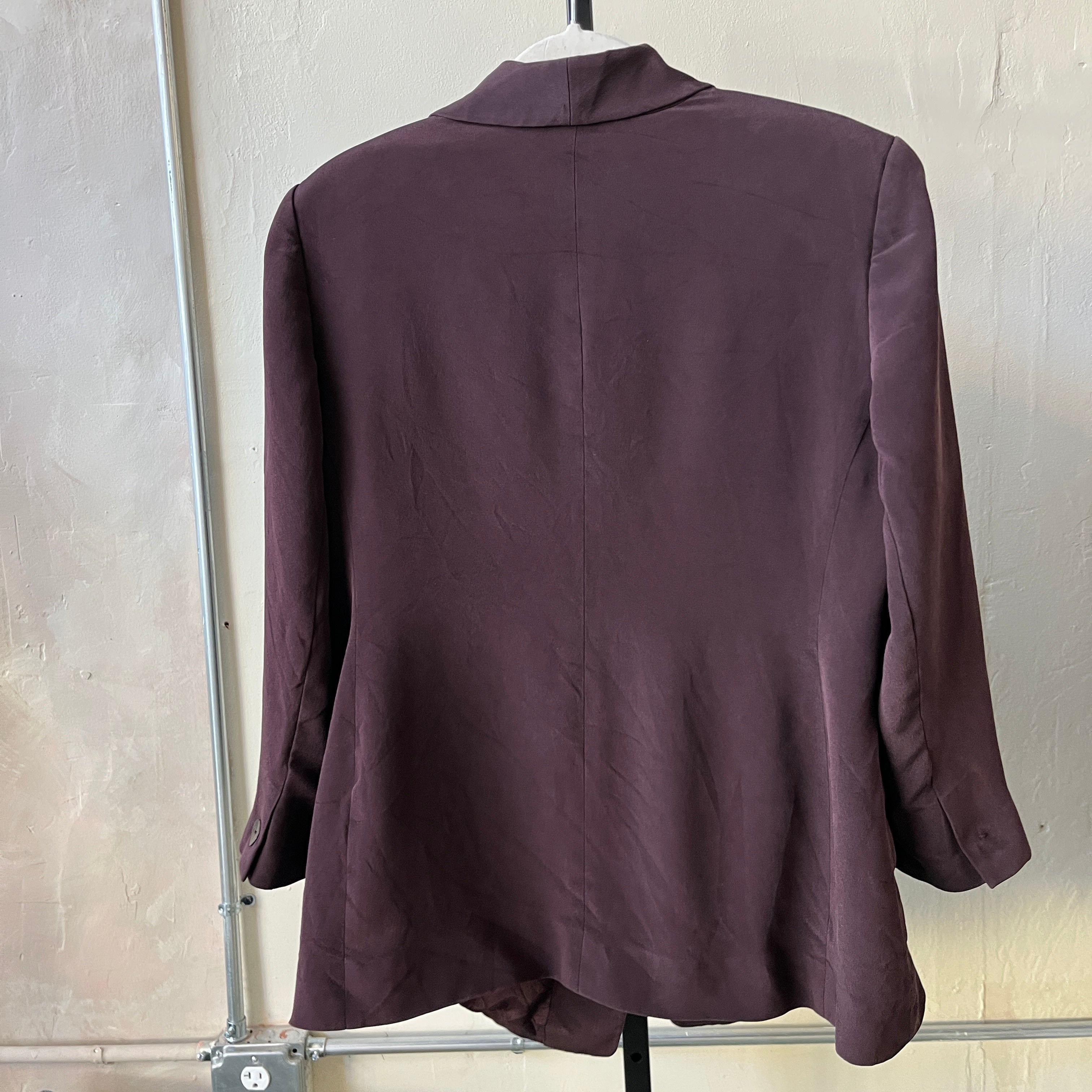 Dana Buchman Purple Silk Blazer (14)