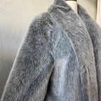 Faux Fur Coat (L)