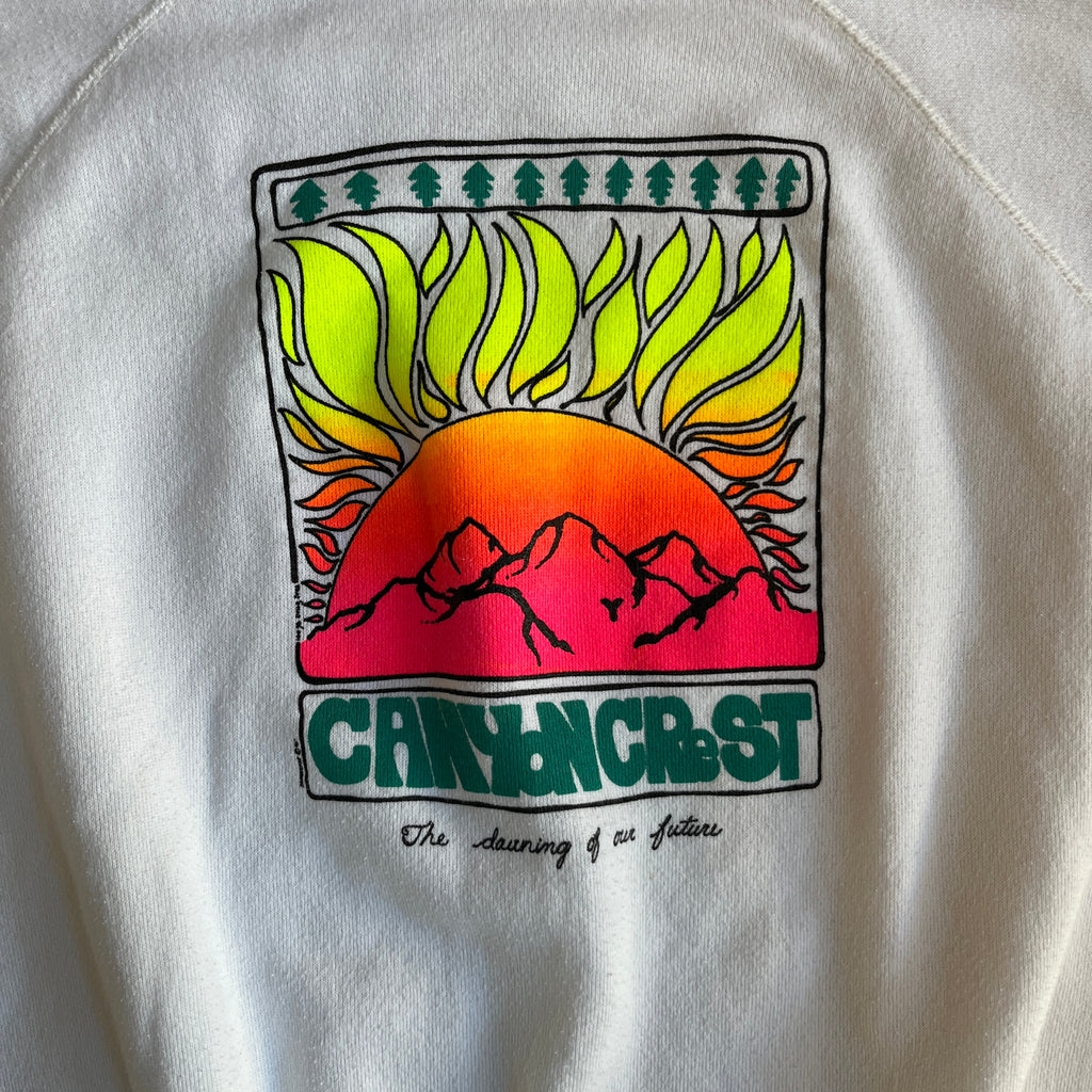 White Graphic Sweatshirt (L)