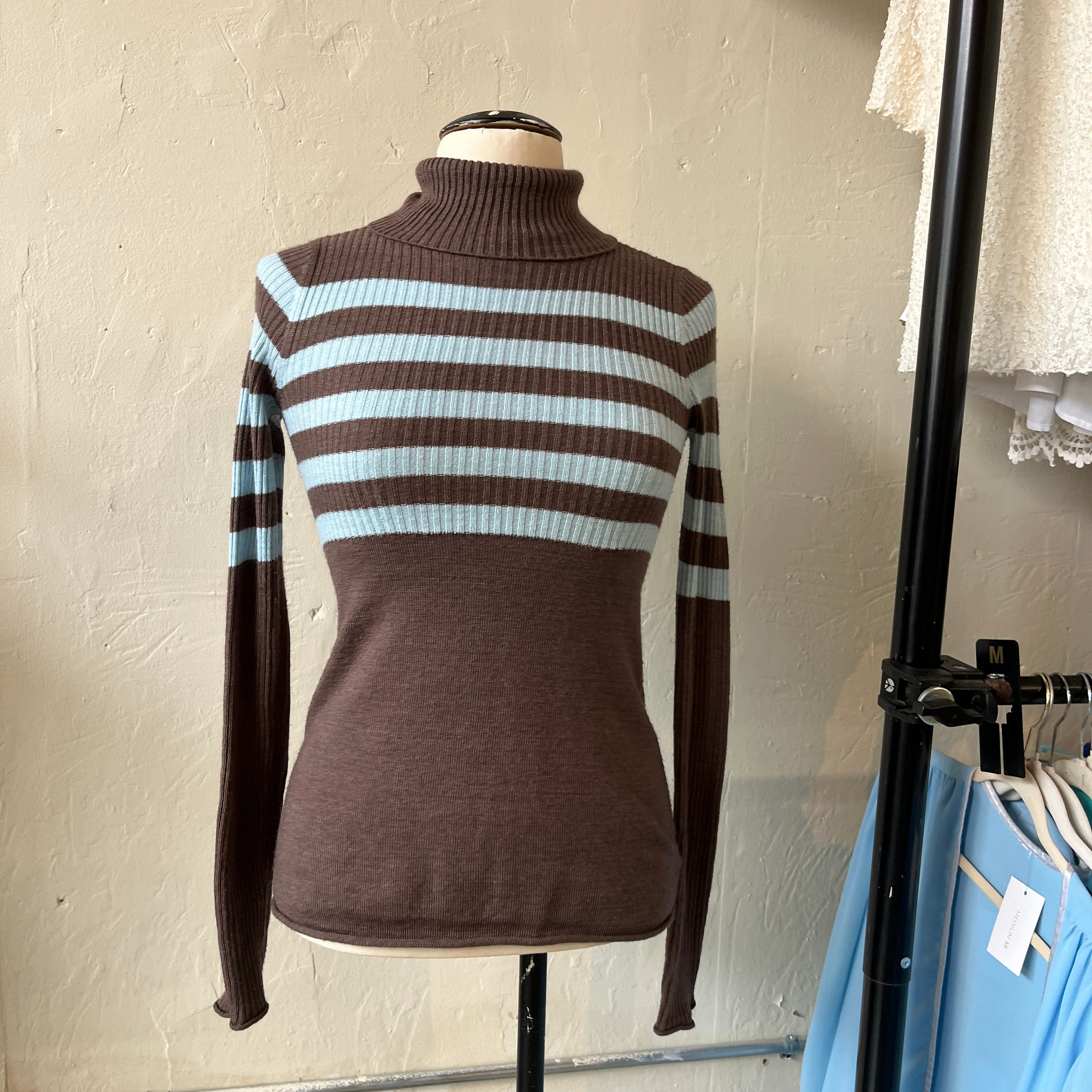 Striped Turtleneck (S)