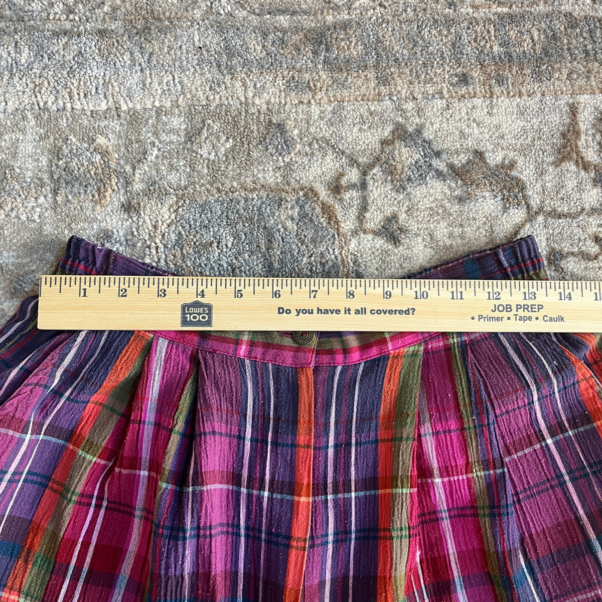 Colorful Plaid Shorts (M)