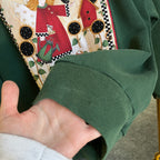Green Sunflower Sweatshirt (L)
