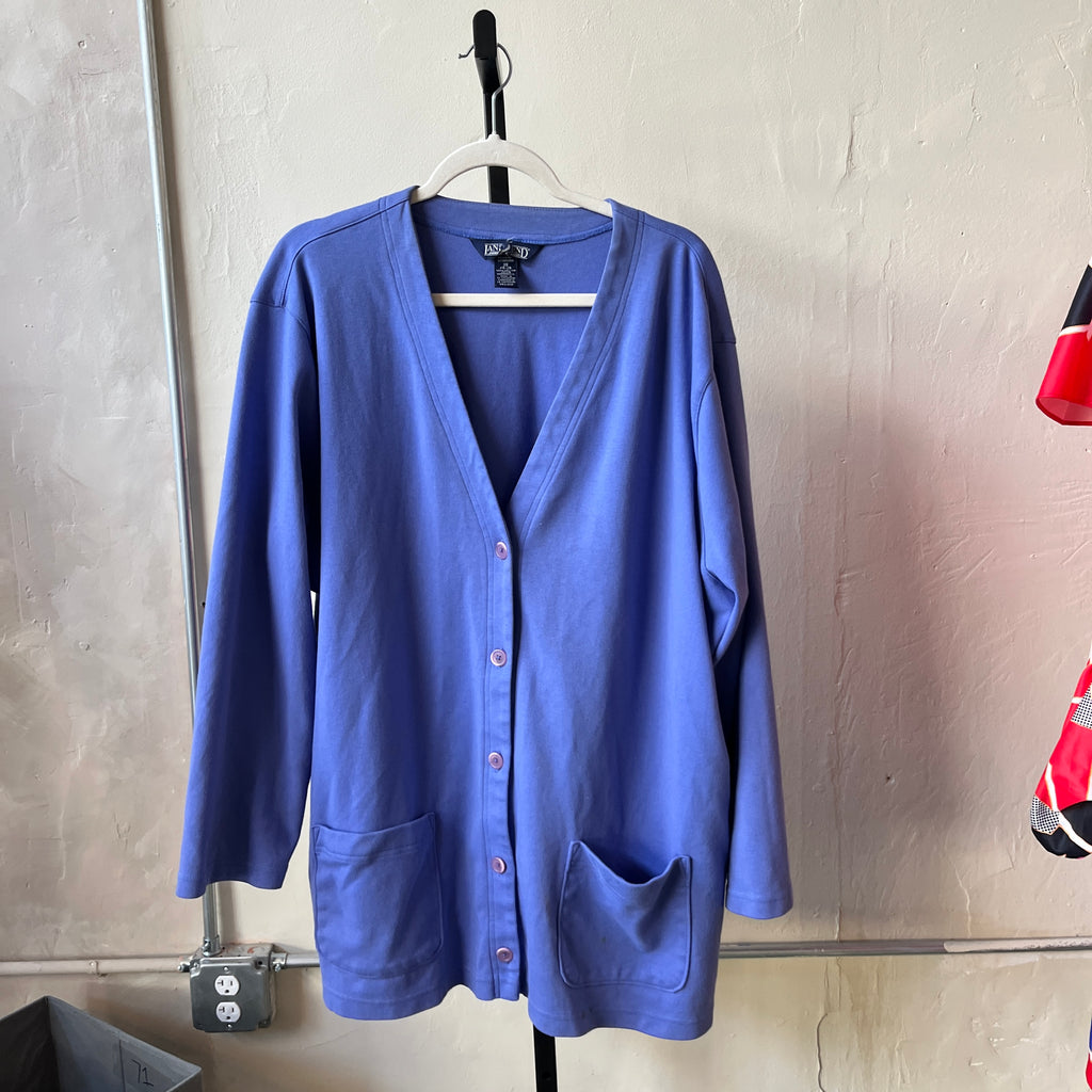Blue Cardigan (3X)