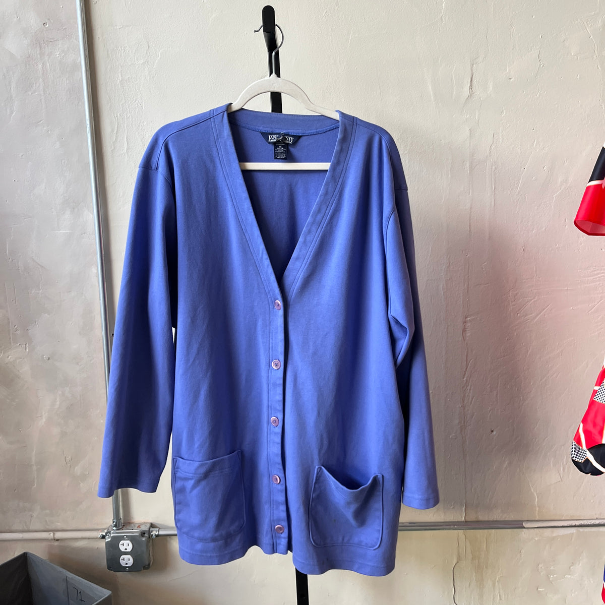 Blue Cardigan (3X)