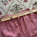 Red Gingham Capris (M)