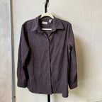 Brown Button Up (M)