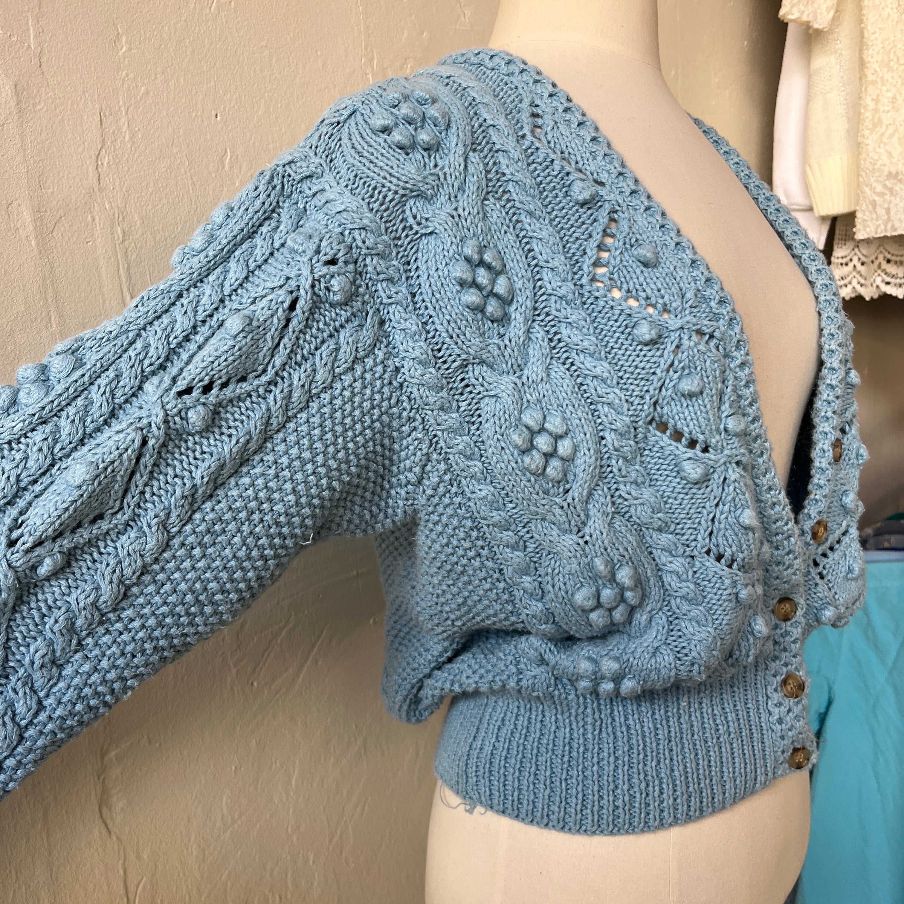 Blue Cardigan (S)