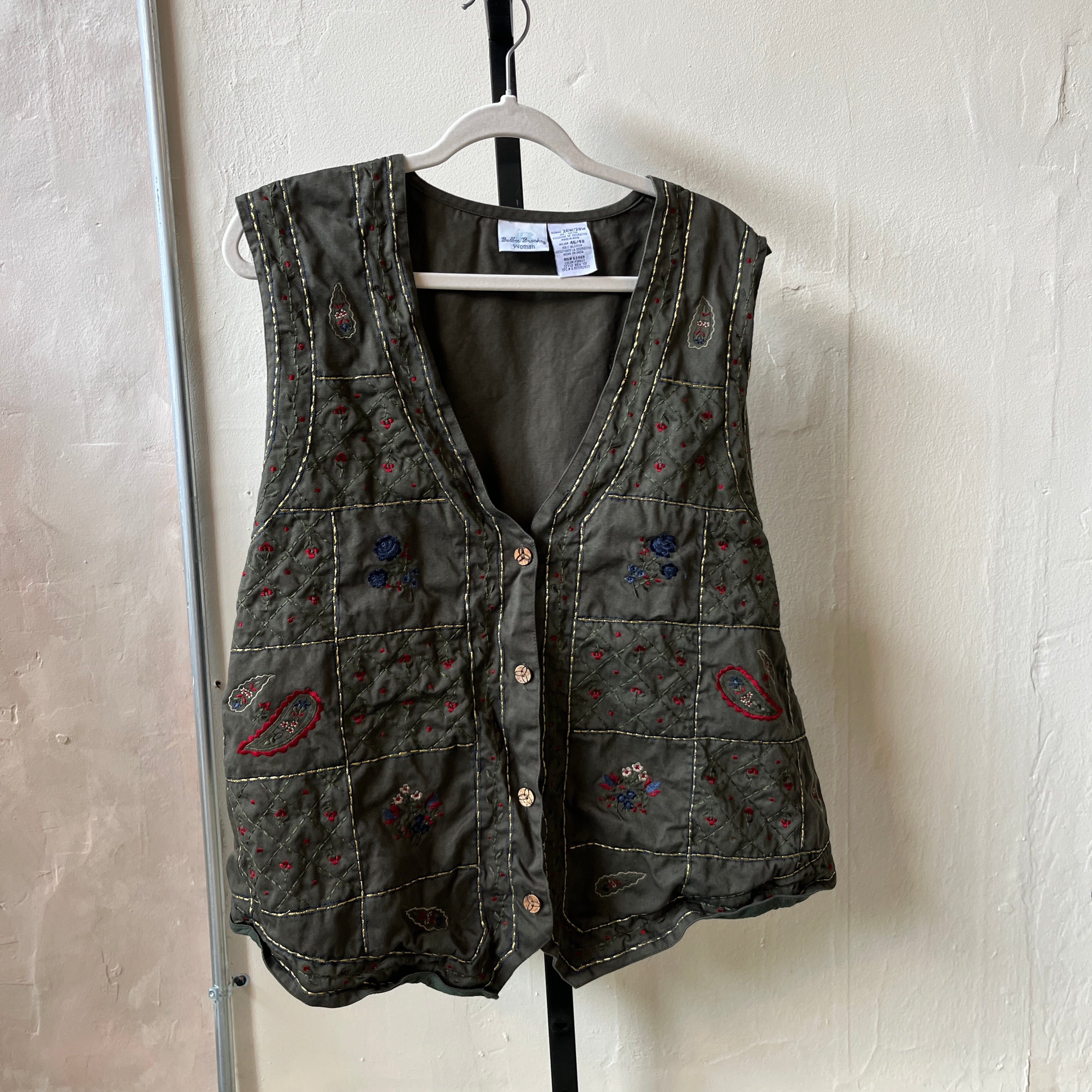 Embroidered Vest (26W/28W)