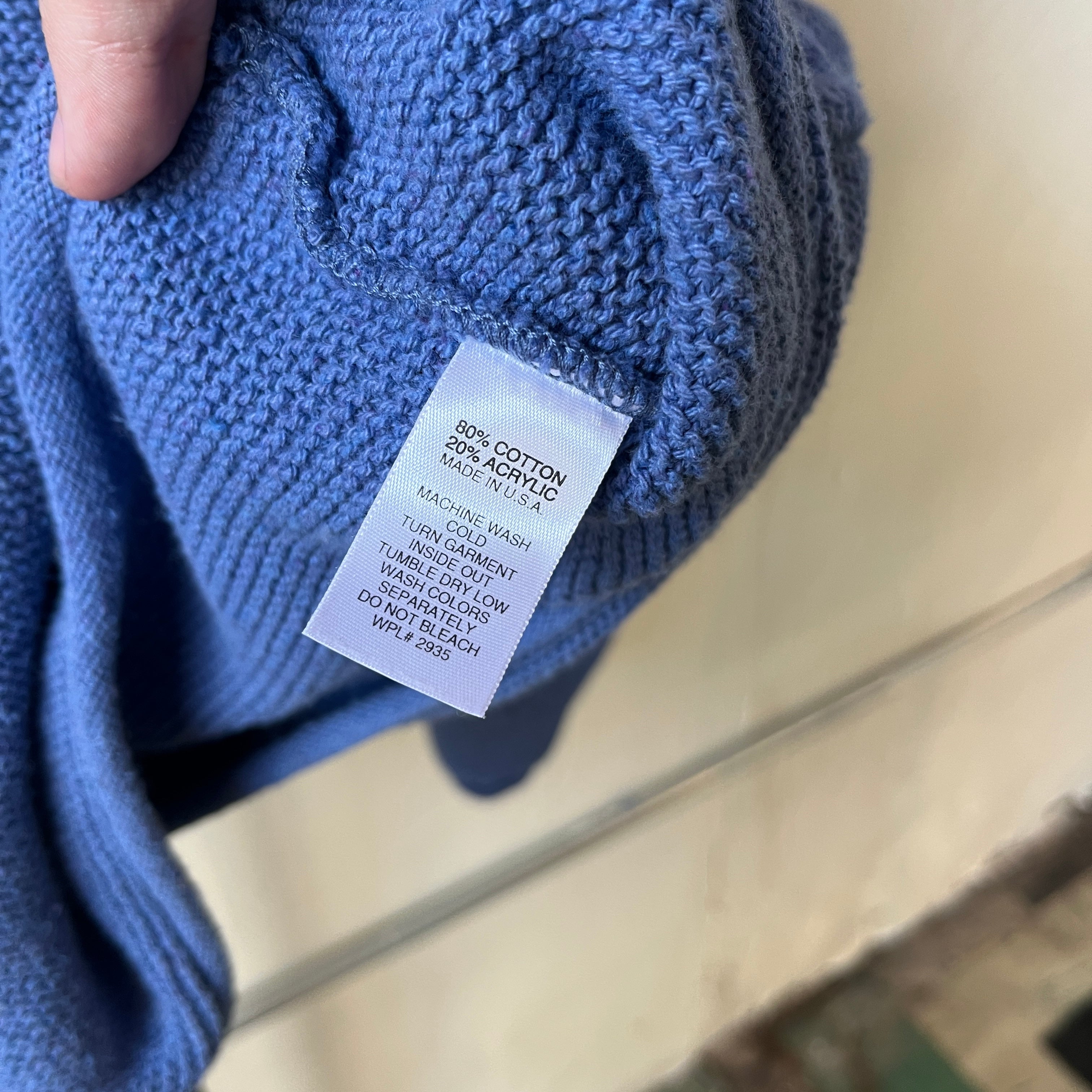 Blue Sweater (XL)