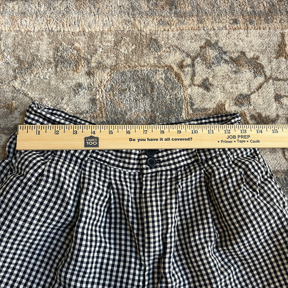 Gingham Shorts (S)