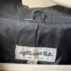 Leather Trench Coat (M)